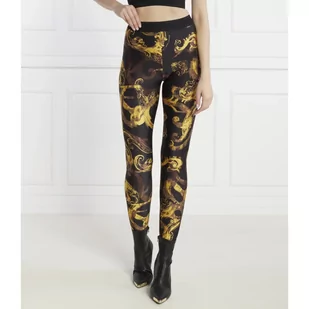 Versace Jeans Couture Legginsy FUSEAUX | Slim Fit - Legginsy - miniaturka - grafika 1