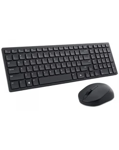 Dell Silent Keyboard Mouse KM555 Ukrain. (580-BBWJ) - Zestawy myszka + klawiatura - miniaturka - grafika 1