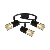 Lampy sufitowe - Scottie - spirala 3 płomienna czarna. 835633-02 - miniaturka - grafika 1