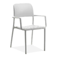 Fotele i krzesła ogrodowe - Nardi Krzesło Riva białe 402460000006 - miniaturka - grafika 1