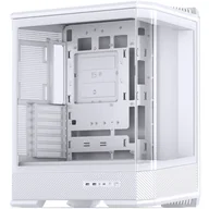 Obudowy komputerowe - Jonsbo D400 PC-Gehuse, Midi Tower, ATX, Tempered Glass - wei - miniaturka - grafika 1