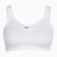 Bielizna sportowa damska - Biustonosz treningowy Nike Alpha High-Support white/white/stone mauve/black WYSYŁKA W 24H 30 DNI NA ZWROT - miniaturka - grafika 1