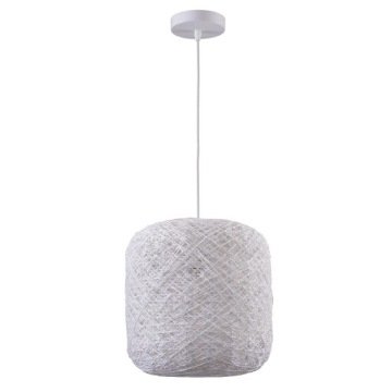 Sanico Goldlux lampa wisząca Iga 1xE27 biała IP20 332240