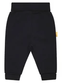 Spodenki dla niemowląt - Steiff Spodnie dresowe w kolorze czarnym - miniaturka - grafika 1