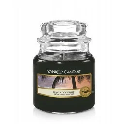Yankee Candle Black Coconut 104 g Classic mała świeczka zapachowa - Świece - miniaturka - grafika 4