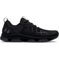 Buty trekkingowe męskie - Męskie buty trekkingowe Under Armour UA Mg Strikefast - czarne - UNDER ARMOUR - miniaturka - grafika 1
