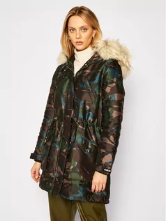 Kurtki damskie - Guess Parka Trudy W0BL63 W94M0 Kolorowy Regular Fit - grafika 1