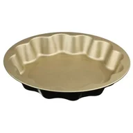 Formy do ciast - Blacha nieprzywieralna CHARLOTTE 20,5 x 20,5 x 3,5 cm czarno-złota - miniaturka - grafika 1