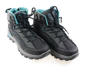 Trapery młodzieżowe Camo 23A9-1 czarny - Buty trekkingowe damskie - miniaturka - grafika 3