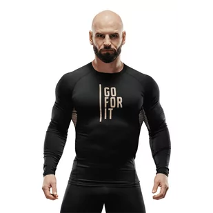 Męska koszulka treningowa z długim rękawem Olimp - Men Longsleeve Gold Series-XXL - Koszulki sportowe męskie - miniaturka - grafika 1
