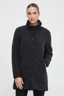 Bluzy damskie - Jack Wolfskin bluza sportowa High Curl kolor czarny - miniaturka - grafika 1