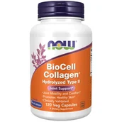 Suplementy naturalne - Now Foods BioCell Collagen - Hydrolizowany Kolagen typu II + Chondroityna + Kwas hialuronowy (120 kaps.) - miniaturka - grafika 1