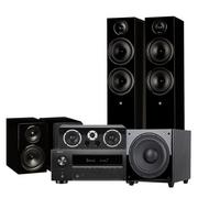 Kino domowe - Kino domowe: Denon AVC-X3800H + Wilson EL-8/4/Vocal + Sub-10, Kolor: Czarny - miniaturka - grafika 1