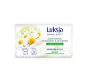 Mydła - LUKSJA CREAMY & SOFT MYDŁO W KOSTCE RUMIANEK I GLICERYNA 90G - miniaturka - grafika 1