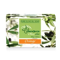 Mydła - MACROVITA OLIVE-ELIA mydło z czystej oliwy z oliwek POMARAŃCZA 100g - miniaturka - grafika 1