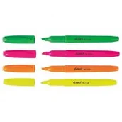 Przybory szkolne - Zakreślacz cienki 1226 4 kolory D.RECT - miniaturka - grafika 1