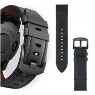 Akcesoria do smartwatchy - PASEK SKÓRZANY DO GARMIN FENIX 5 6 7 8 E PRO SOLAR INSTINCT EPIX QUCIKFIT - miniaturka - grafika 1