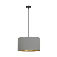 Lampy sufitowe - Emibig Hilde lampa wisząca 1-punktowa szara 1050/1 1050/1 - miniaturka - grafika 1