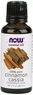 Aromaterapia - Now Foods 100% Olejek Cynamonowy Cinnamon Cassia - Cynamon (30 ml) - miniaturka - grafika 1