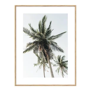 Zestaw obrazów Palmy i plaża 30 x 40 cm 3 szt. - Obrazy i zdjęcia na płótnie - miniaturka - grafika 1