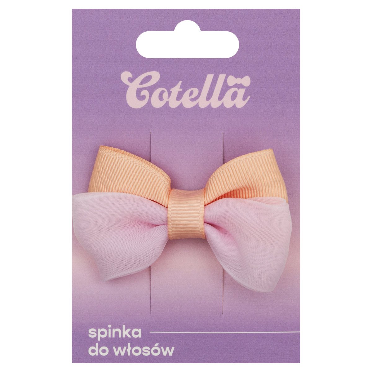 Spinka do włosów, Cotella, Peach Glow