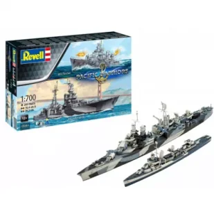 Modele okrętów USS Fletcher i USS Indianapolis Revell - Modele do sklejania - miniaturka - grafika 1