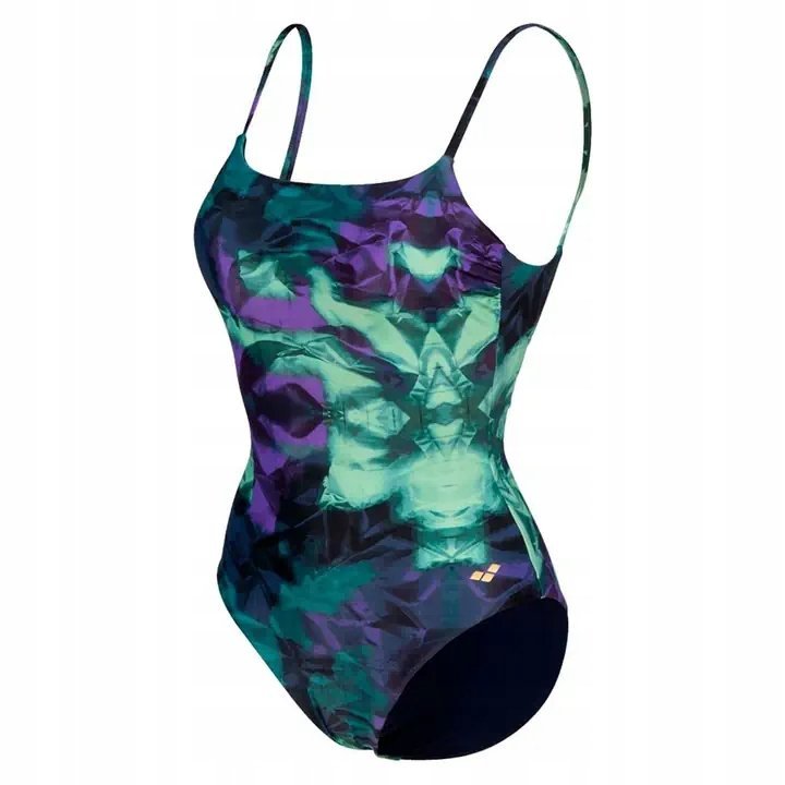 Strój jednoczęściowy do pływania na basen Arena kolorowy rozmiar 34