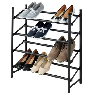 Wenko Teleskopowy stojak na buty czarny 50602100 - Szafki na buty - miniaturka - grafika 1
