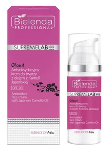 Bielenda PROFESSIONAL essence of asia glow! antyoksydacyjny krem do twarzy z olejem z kamelii japońskiej spf 20 50 ml P135071 - Kremy do twarzy - miniaturka - grafika 1