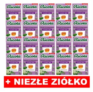 Ricola Czarny Bez 27,5g (opakowanie zbiorcze 20szt) - Cukierki - miniaturka - grafika 1