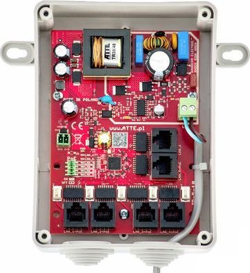 Atte SWITCH 5-PORTOWY POE IPB-5-10A-S4