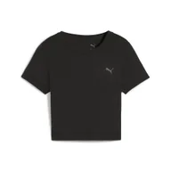 Koszulki sportowe damskie - Damska koszulka CLOUDSPUN Twist z krótkim rękawem PUMA Black - miniaturka - grafika 1
