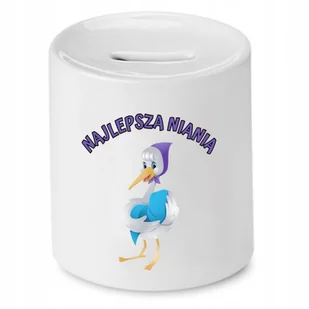 Skarbonka Dla Agaty na Urodziny Imieniny Prezent z Nadrukiem ze Zdjęciem + Opakowanie na prezent (wzór 02) - Skarbonki - miniaturka - grafika 1