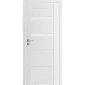 Drzwi wewnętrzne - ARTENS Drzwi wewnętrzne bezprzylgowe z podcięciem wentylacyjnym Parma biała 60 prawa - miniaturka - grafika 1