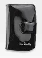 Portfele - Pierre Cardin, Portfel skórzany damski, 05, Line 115, czarny, mały - miniaturka - grafika 1