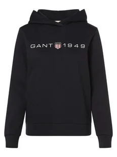 Gant Damski sweter z kapturem Kobiety Bawełna niebieski nadruk, XS - Swetry damskie - miniaturka - grafika 1