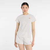 Koszulki i topy damskie - Koszulka damska New Balance WT51227GYM szara - miniaturka - grafika 1