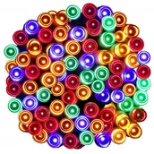 Oświetlenie świąteczne - Lampki choinkowe 120 LED multikolor, 9 m, na baterie, programator CL0173 - miniaturka - grafika 1