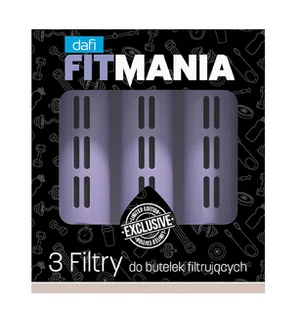 Dafi Fitmania Lavender - 3-pak filtrów do butelki bez zakrętki - Wkłady filtrujące - miniaturka - grafika 1
