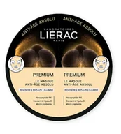 Maseczki do twarzy - Lierac Premium DuoMask Set ZESTAW Maseczka anti-aging 3 x 2 x 6 ml - miniaturka - grafika 1