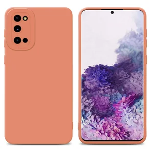 Pokrowiec Cadorabo do Samsung Galaxy S20 z pomarańczowym silikonowym etui TPU na telefon komórkowy - Etui i futerały do telefonów - miniaturka - grafika 1