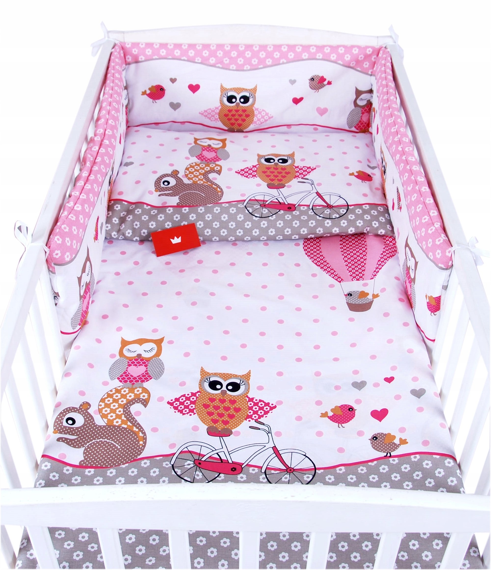 BabyLux Pościel Do Łóżeczka 140x70 Dziecięca Niemowlęca 135X100 cm 6EL N56