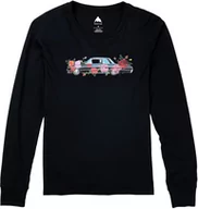 Koszulki i topy damskie - t-shirt damski BURTON TALENT SCOUT LS True Black - miniaturka - grafika 1