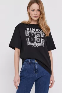 Koszulki i topy damskie - Pinko T-shirt - grafika 1