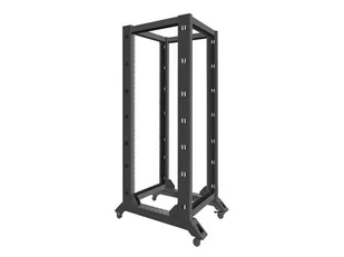 LANBERG Stojak Open Rack 32U 600x800mm czarny (OR01-6832-B) - Pozostałe akcesoria sieciowe - miniaturka - grafika 3