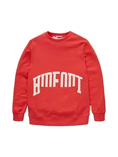 TOM TAILOR Bluza chłopięca, 11042 – Plain Red, 128 - Bluzy dla chłopców - miniaturka - grafika 1