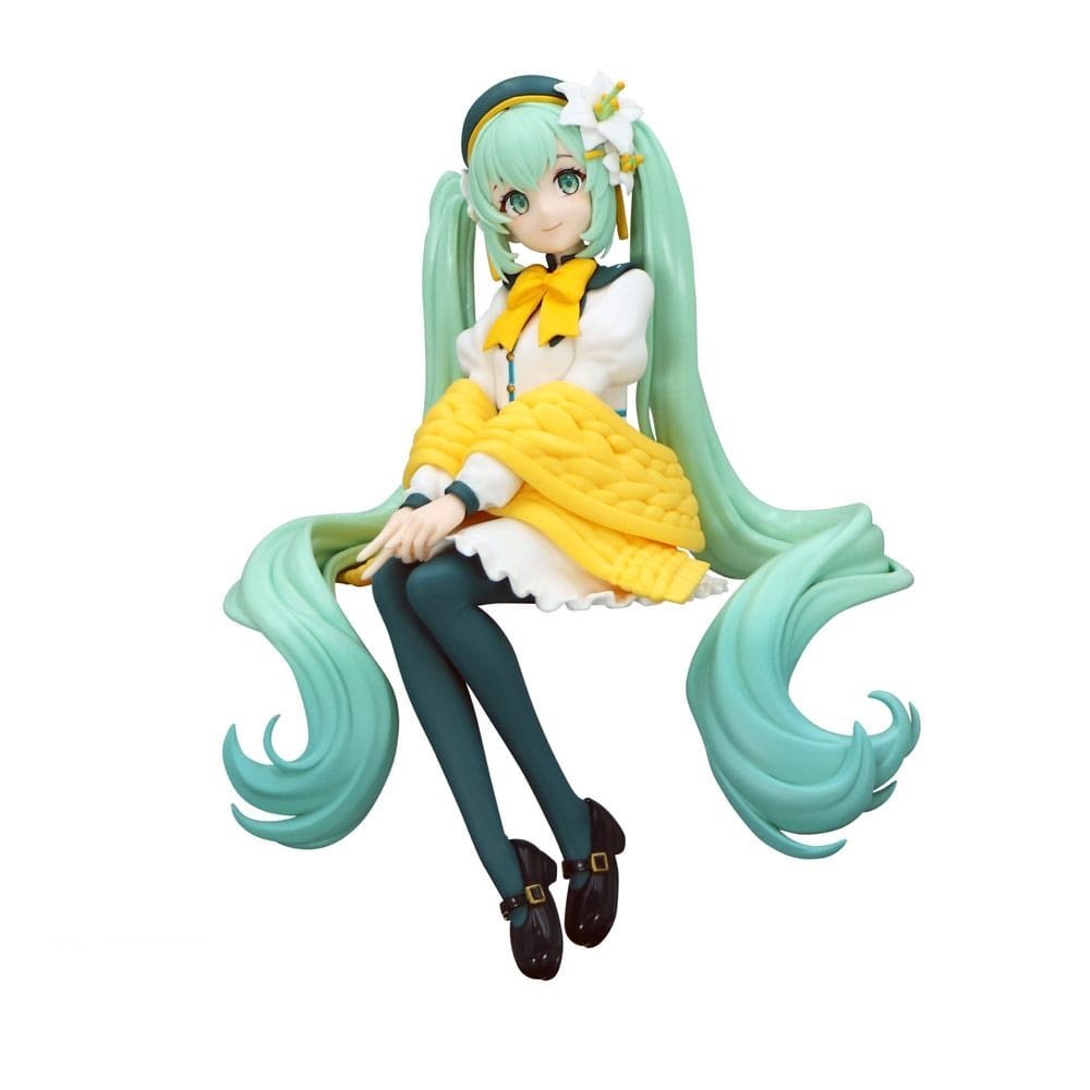 Hatsune Miku Noodle Stopper PVC Statue Flower Fairy Lily White Ver. 14