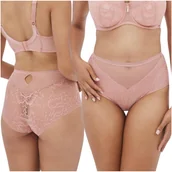 Majtki damskie - Majtki ALLES NUDE ROSE z wysokim stanem Róż - Rozmiar 44 - miniaturka - grafika 1