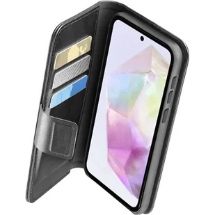 Etui CELLULARLINE Book Agenda do Samsung Galaxy A36/A56 Czarny - Etui i futerały do telefonów - miniaturka - grafika 1