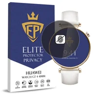Akcesoria do smartwatchy - FOLIA 5D PRYWATYZUJĄCA SZKŁO ANTI-SPY DO HUAWEI WATCH GT 4 41MM CAŁY EKRAN - miniaturka - grafika 1